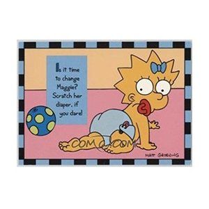 Simpsons Skybox Trading Card Smell-O-Rama #5